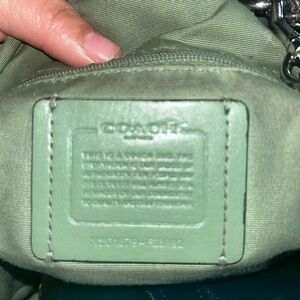 Coach Small Lexy Shoulder Bag Green
